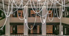 Serpentina Crystal Ribbon Chandelier
