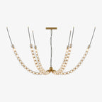 Serpentina Crystal Ribbon Chandelier