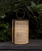 Solara Woven Solar Garden Lantern