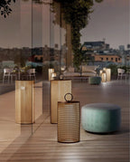 Solara Woven Solar Garden Lantern
