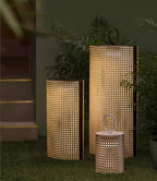 Solara Woven Solar Garden Lantern