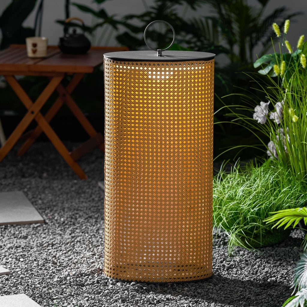 Solara Woven Solar Garden Lantern