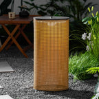Solara Woven Solar Garden Lantern