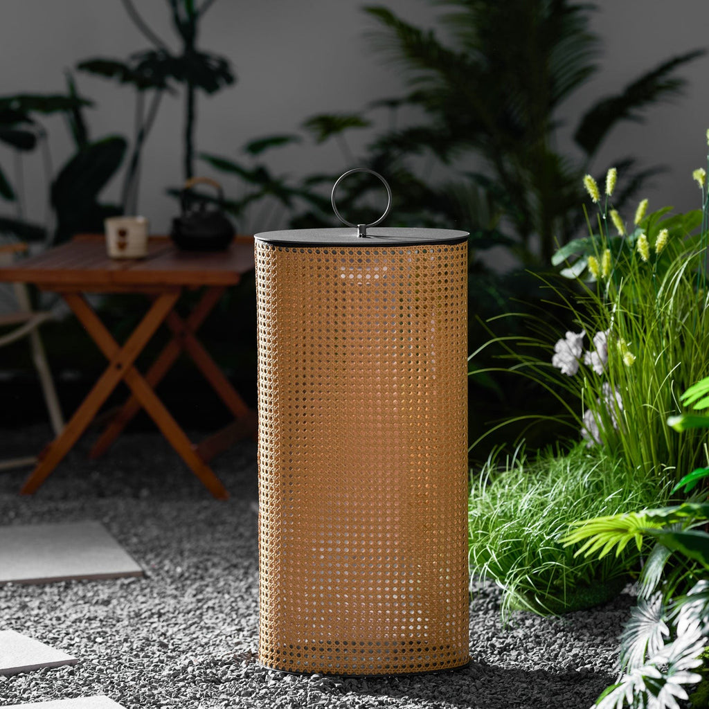 Solara Woven Solar Garden Lantern