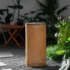 Solara Woven Solar Garden Lantern