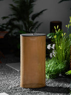 Solara Woven Solar Garden Lantern