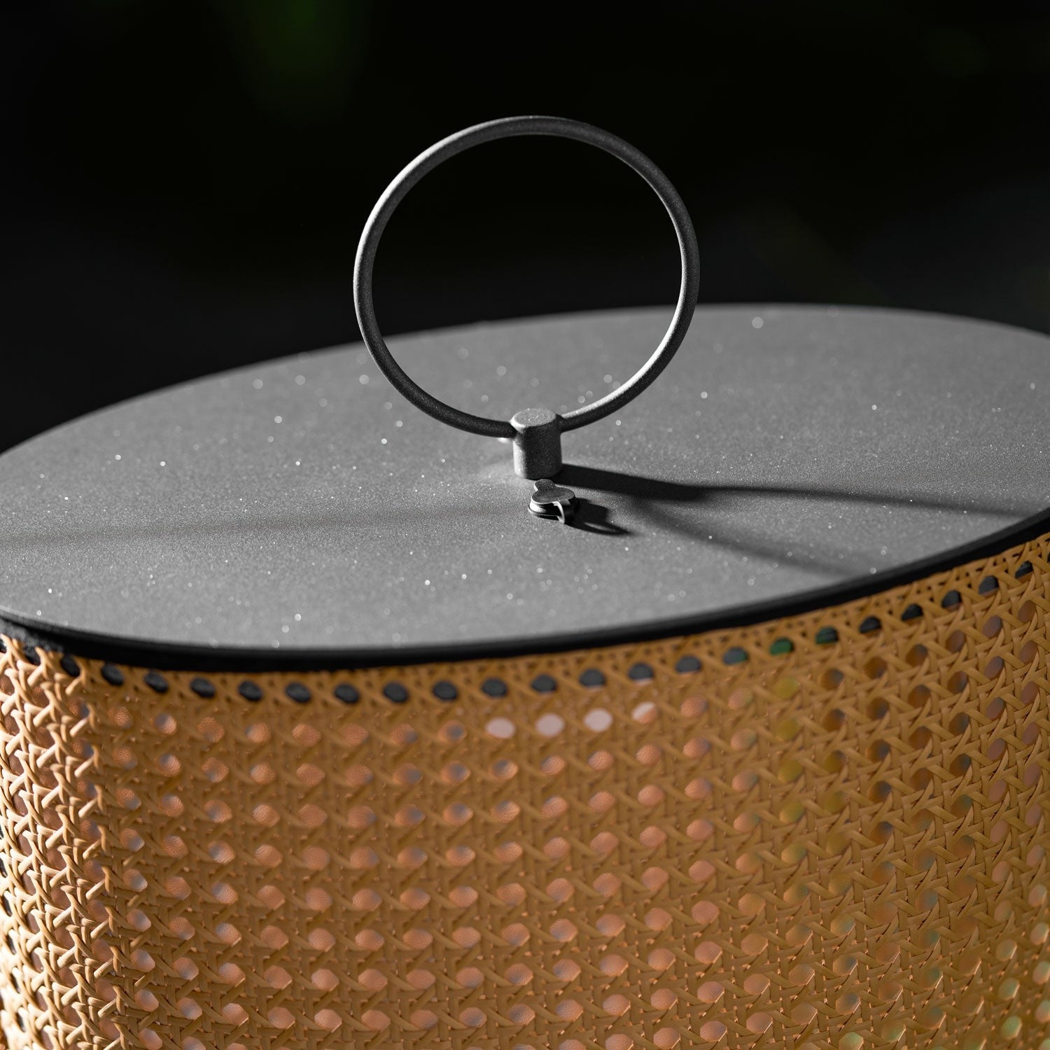 Solara Woven Solar Garden Lantern