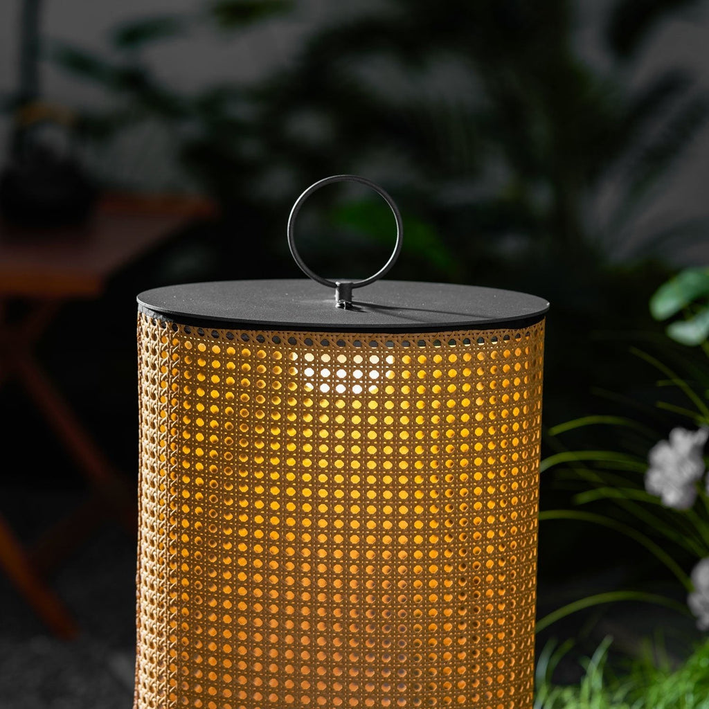 Solara Woven Solar Garden Lantern