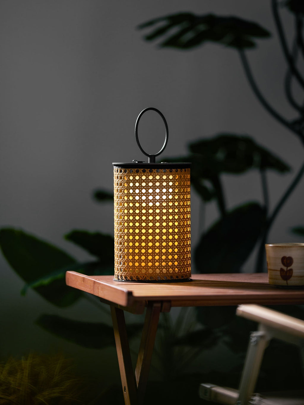 Solara Woven Solar Garden Lantern