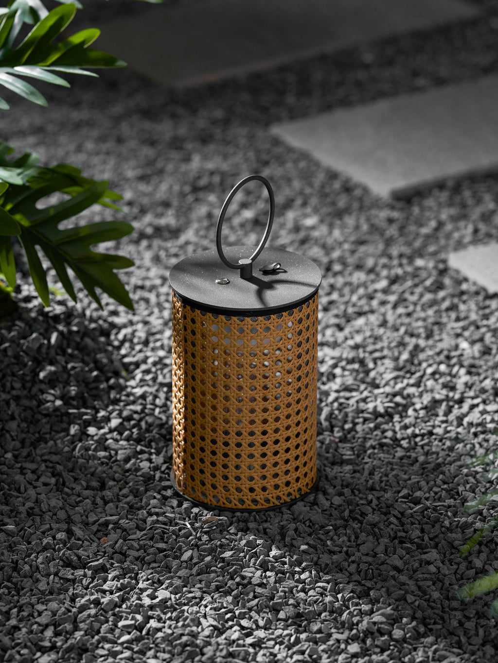Solara Woven Solar Garden Lantern