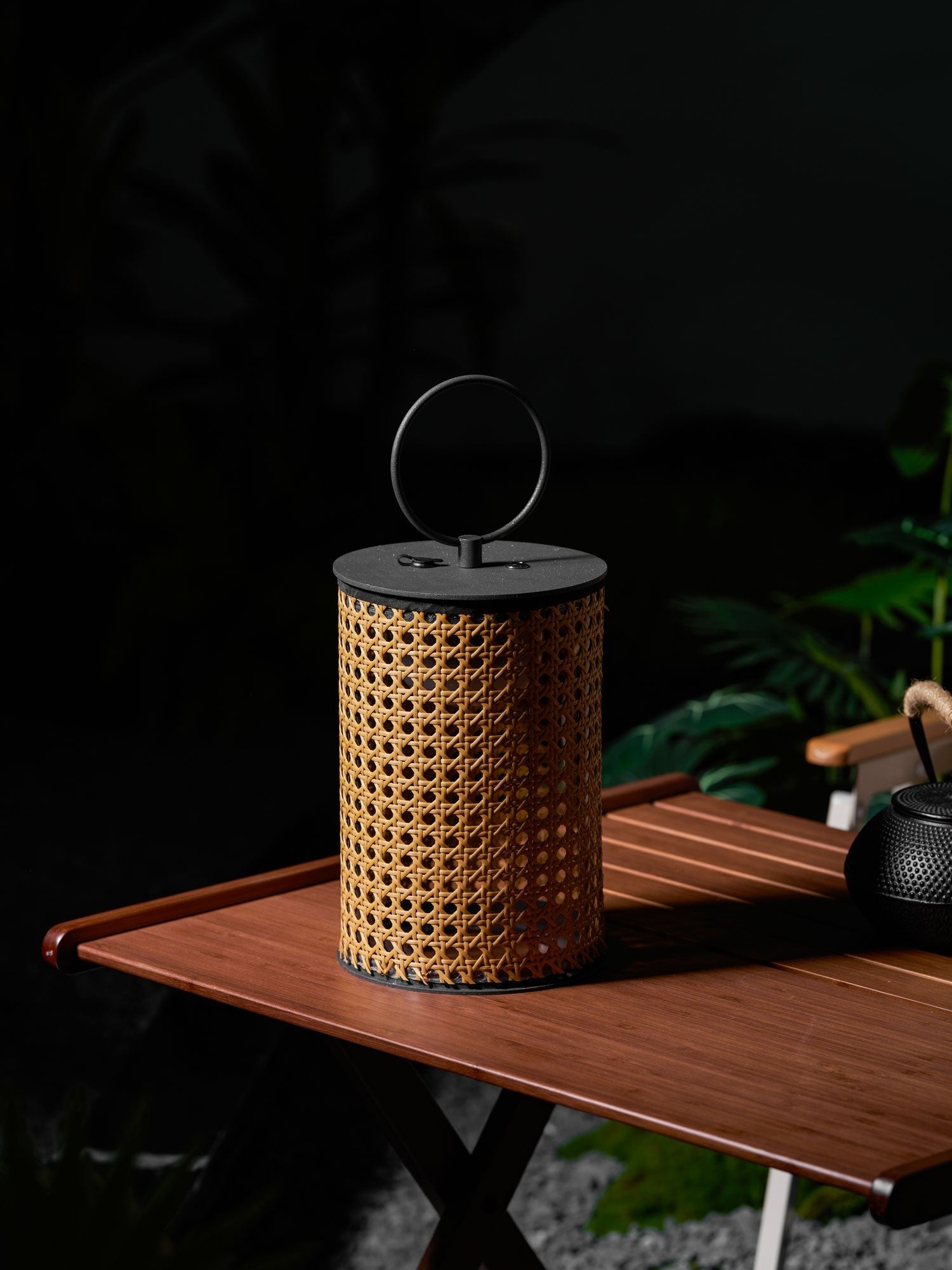 Solara Woven Solar Garden Lantern