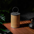Solara Woven Solar Garden Lantern