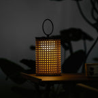 Solara Woven Solar Garden Lantern