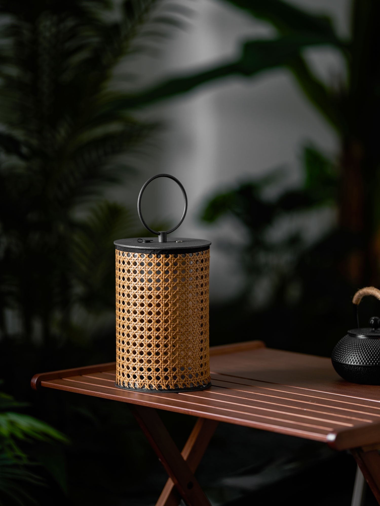 Solara Woven Solar Garden Lantern
