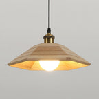 Solmere Wooden Dome Pendant