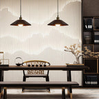 Solmere Wooden Dome Pendant