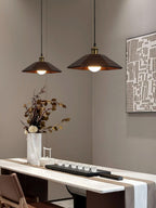 Solmere Wooden Dome Pendant