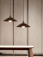 Solmere Wooden Dome Pendant