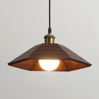 Solmere Wooden Dome Pendant
