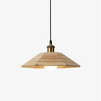 Solmere Wooden Dome Pendant