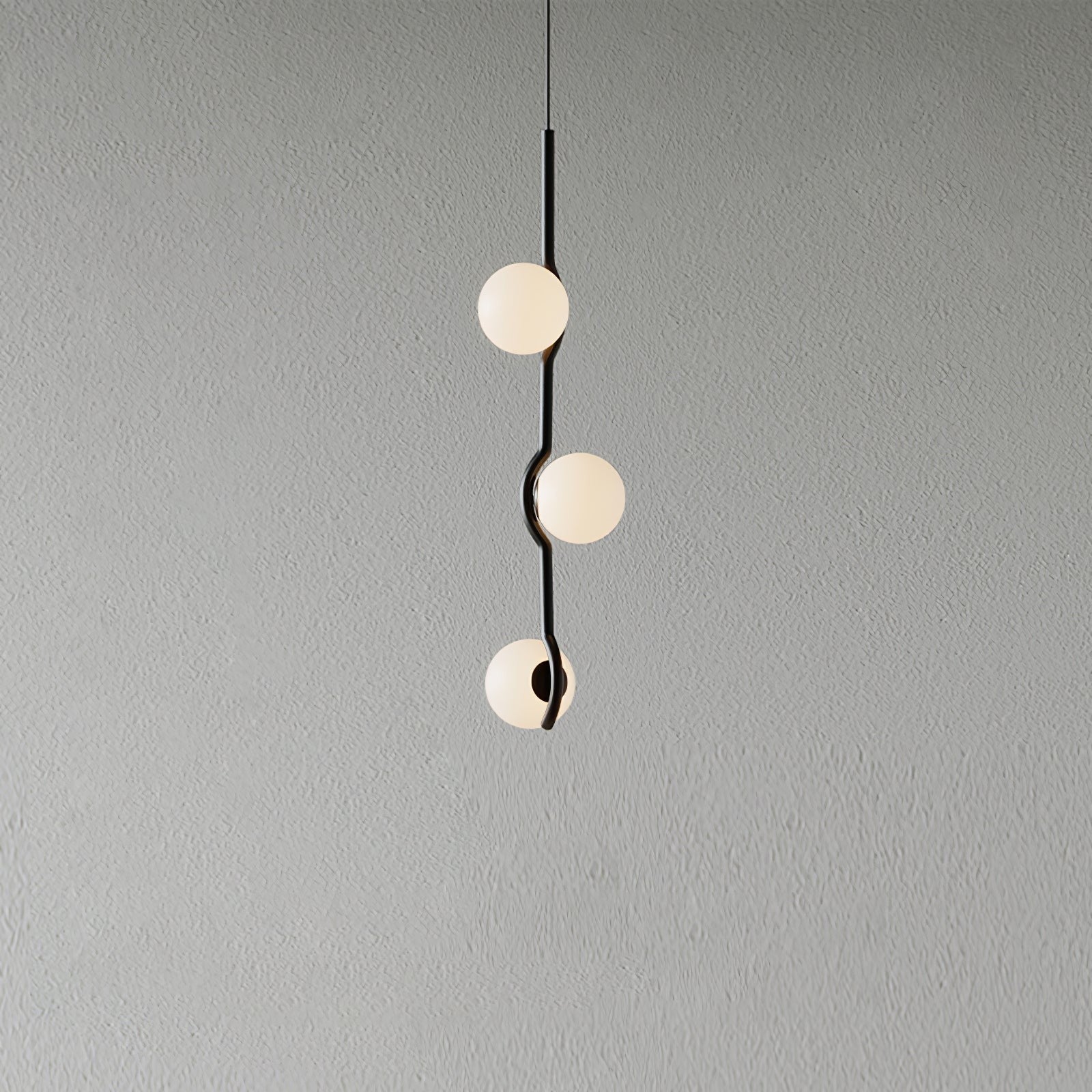Solvyn Linear Glass Pendant Light