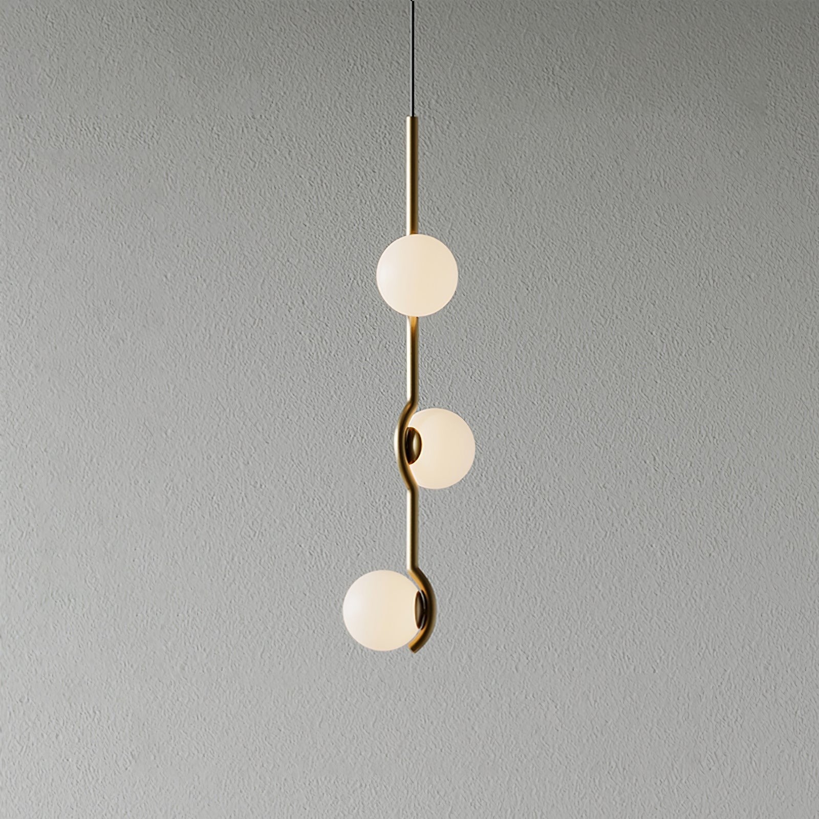 Solvyn Linear Glass Pendant Light