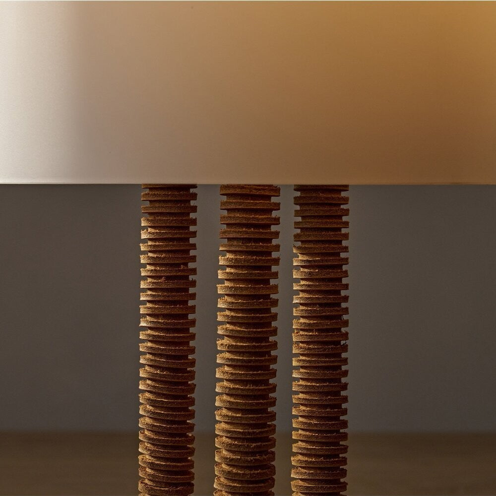 Striata Column Table Lamp