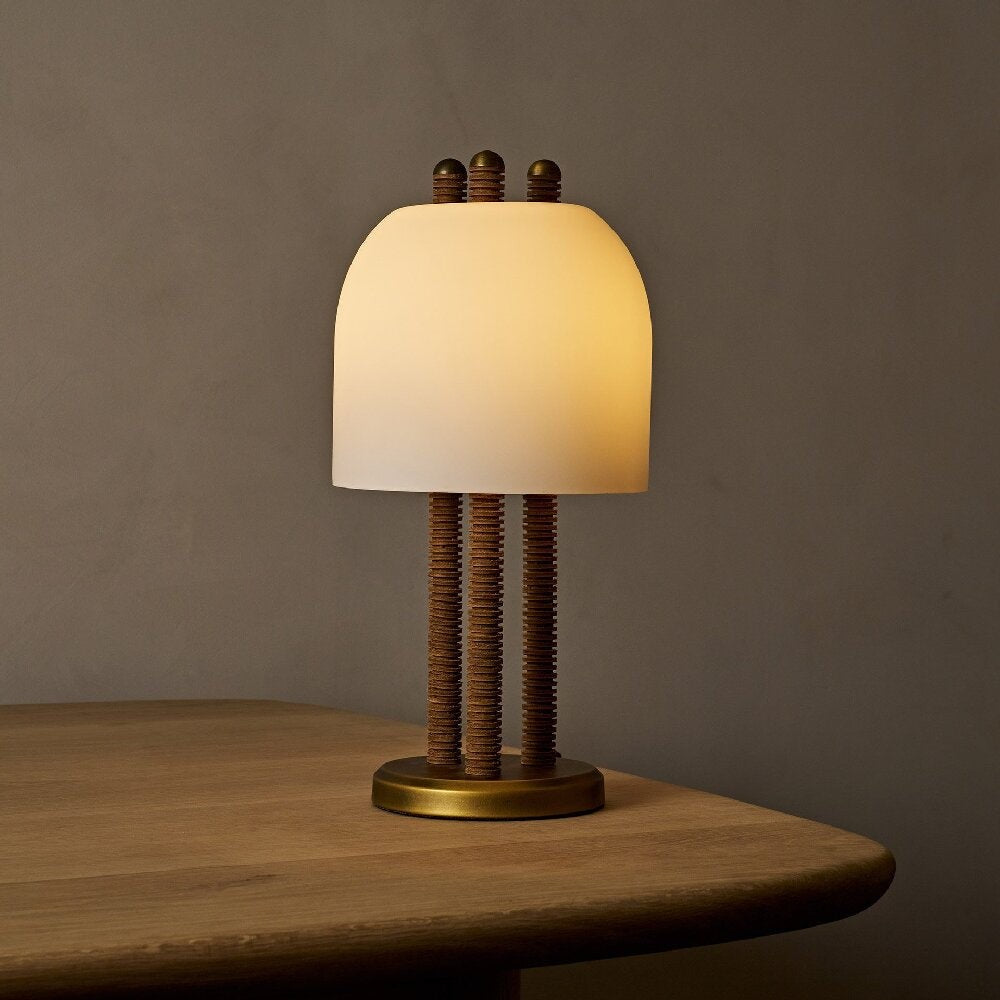 Striata Column Table Lamp