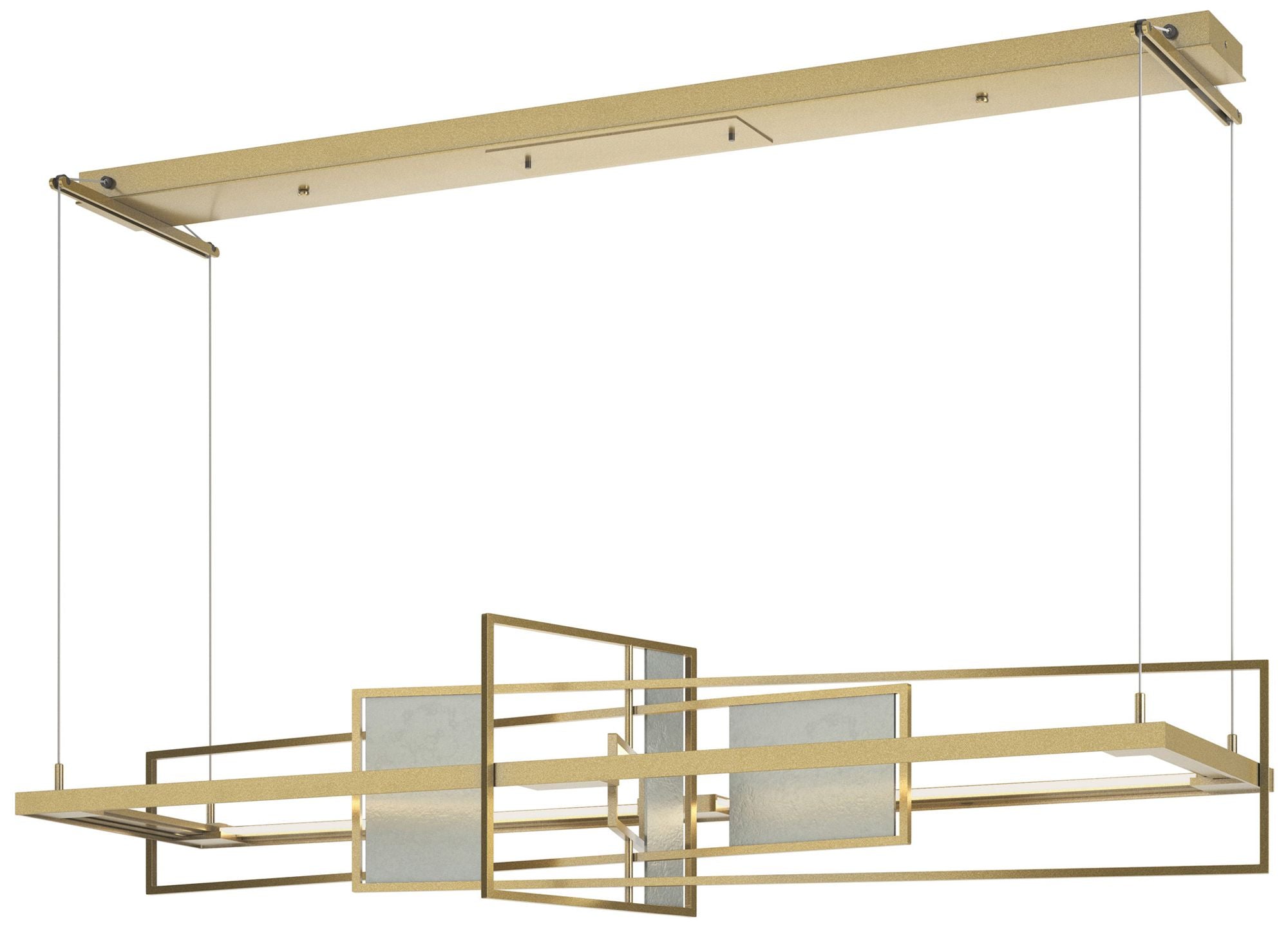 Summer LED Pendant - Modern Brass - Platinum