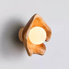 Sylvara Wood Orb Wall Light