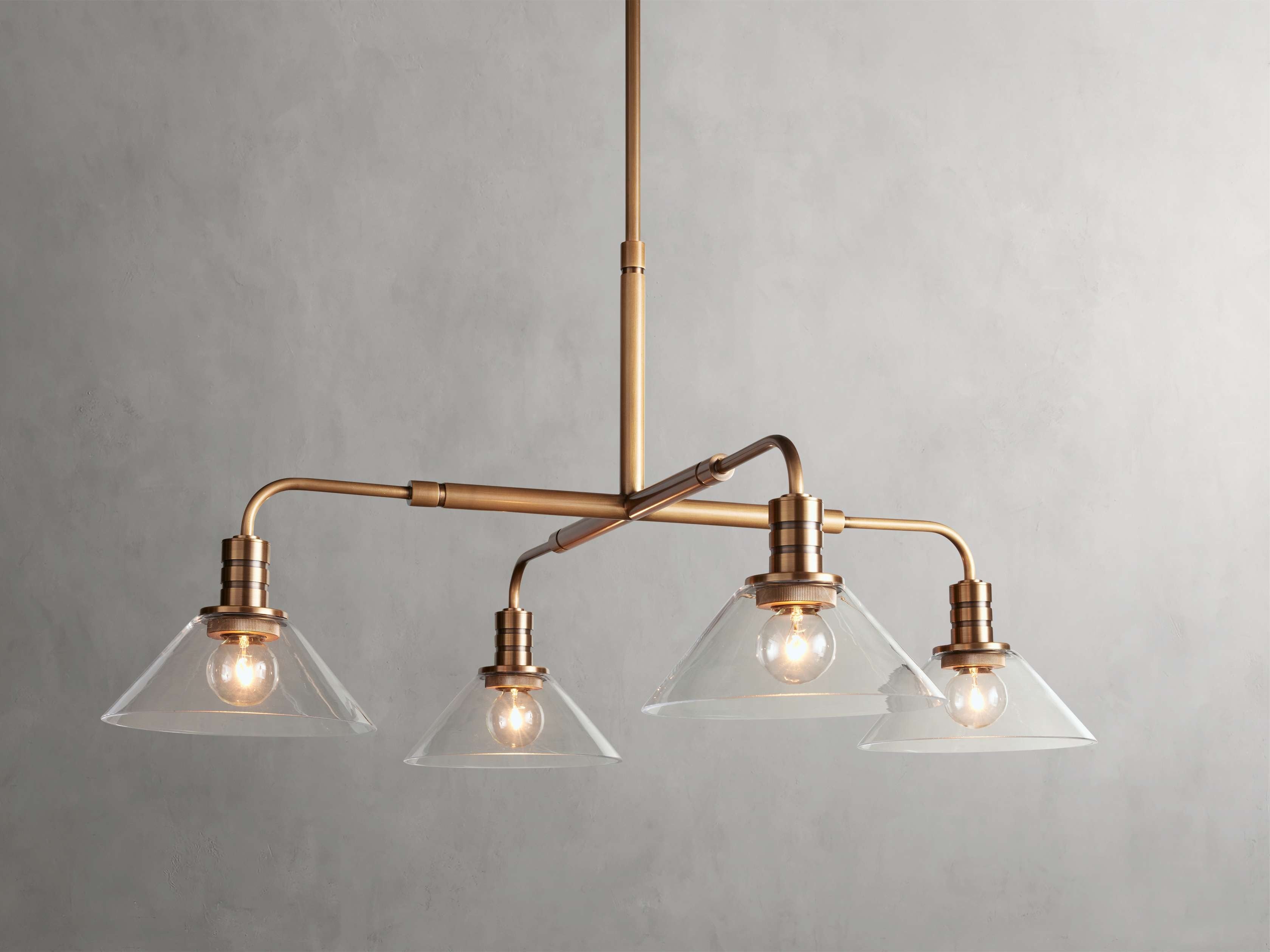 Theron Cone Shade Round Chandelier