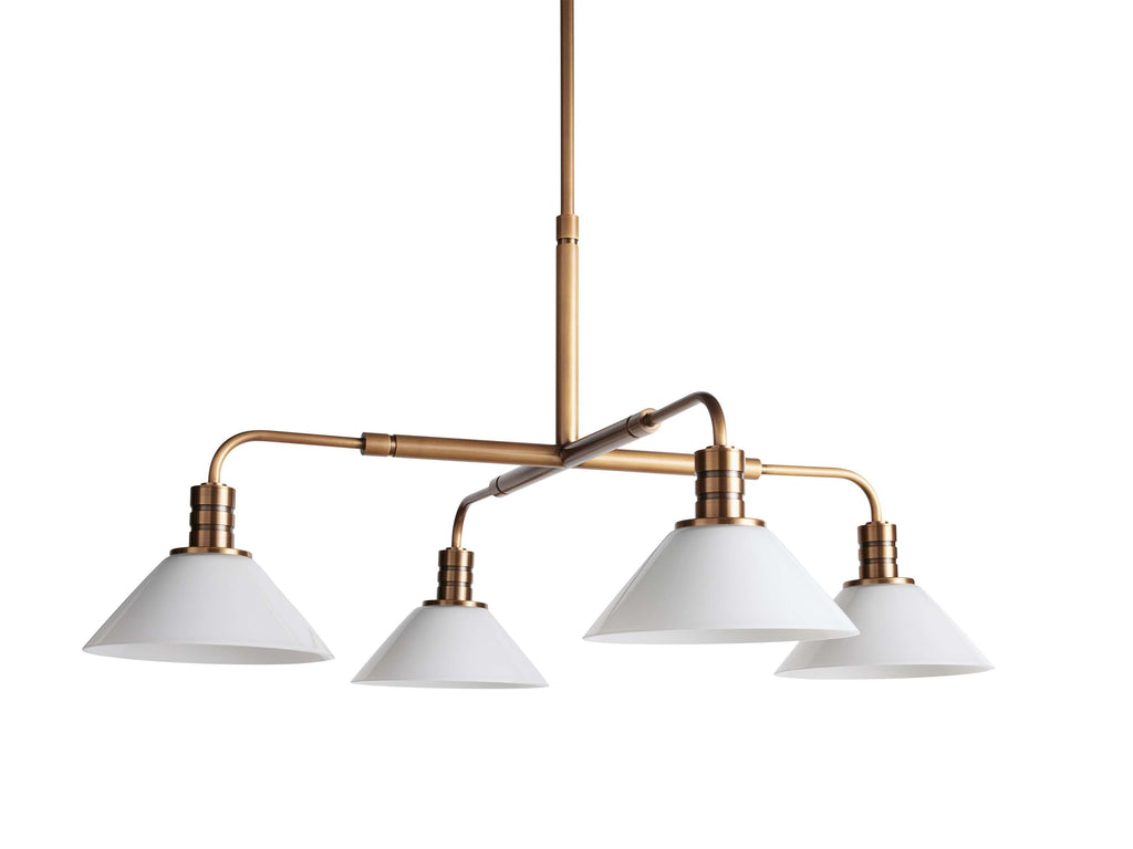Theron Cone Shade Round Chandelier