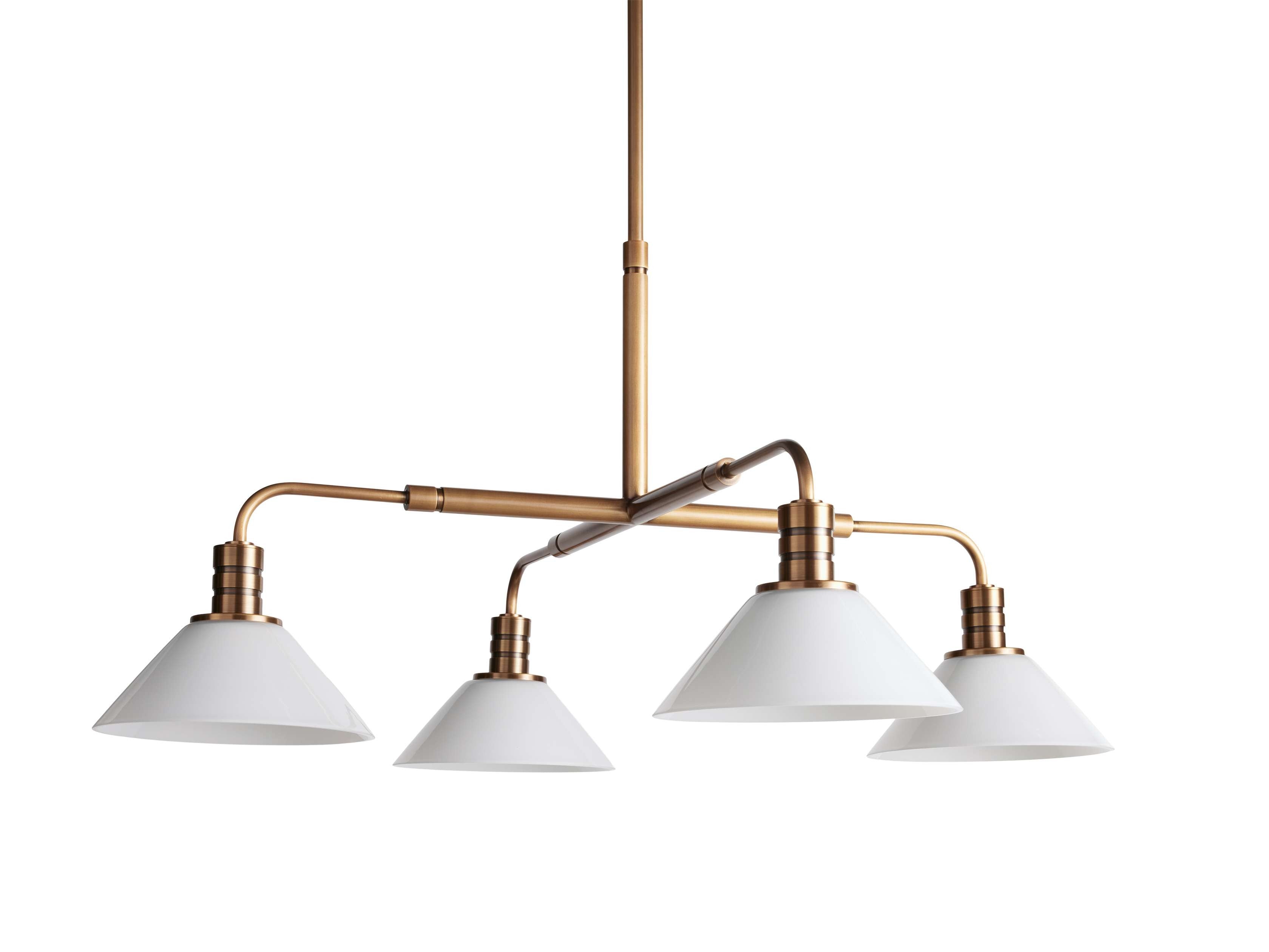 Theron Cone Shade Round Chandelier
