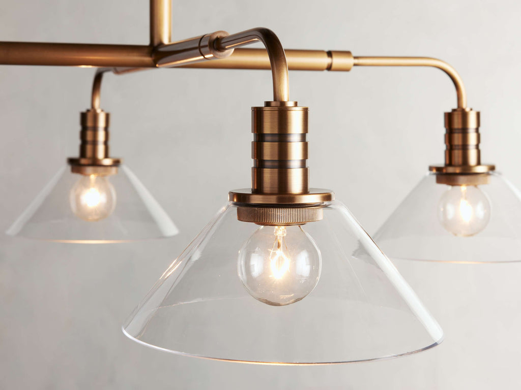 Theron Cone Shade Round Chandelier