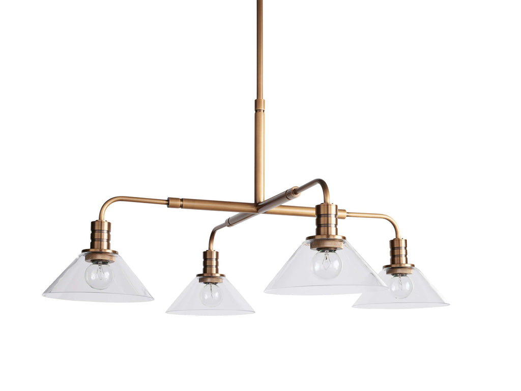 Theron Cone Shade Round Chandelier
