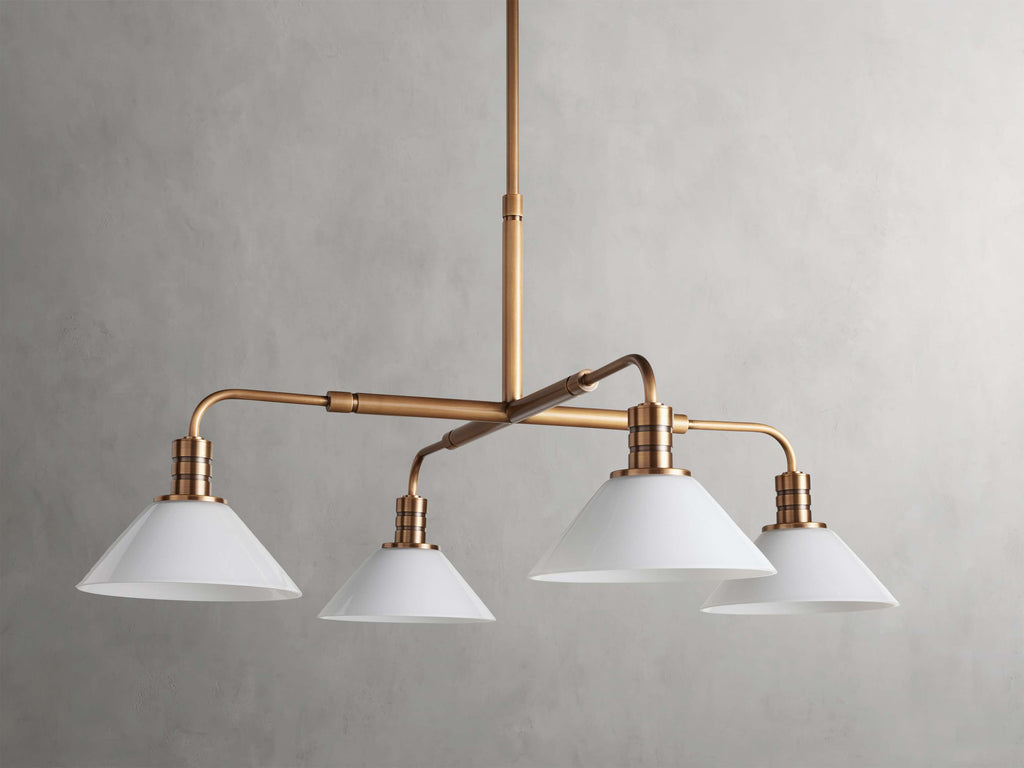 Theron Cone Shade Round Chandelier
