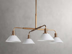 Theron Cone Shade Round Chandelier