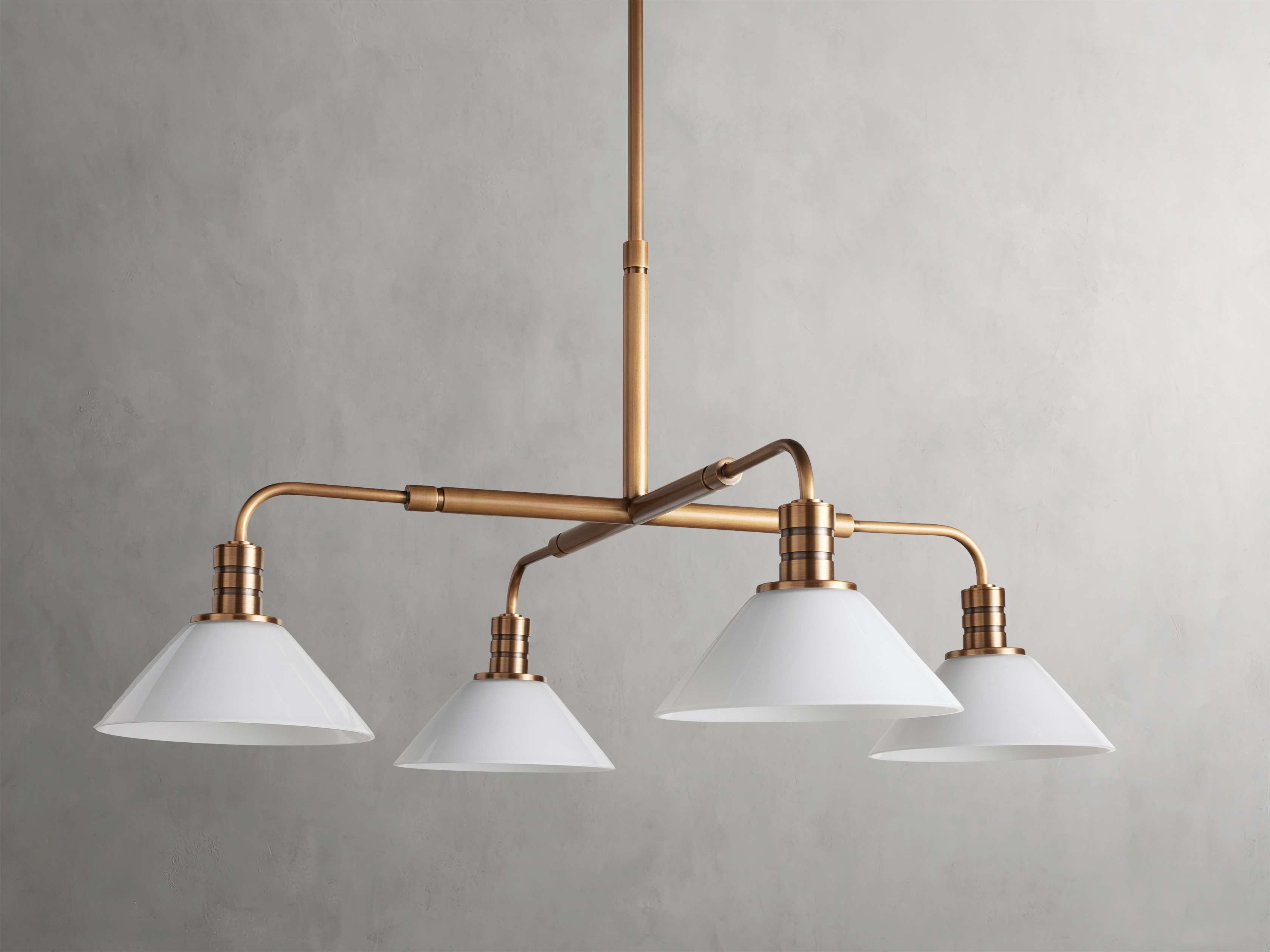 Theron Cone Shade Round Chandelier