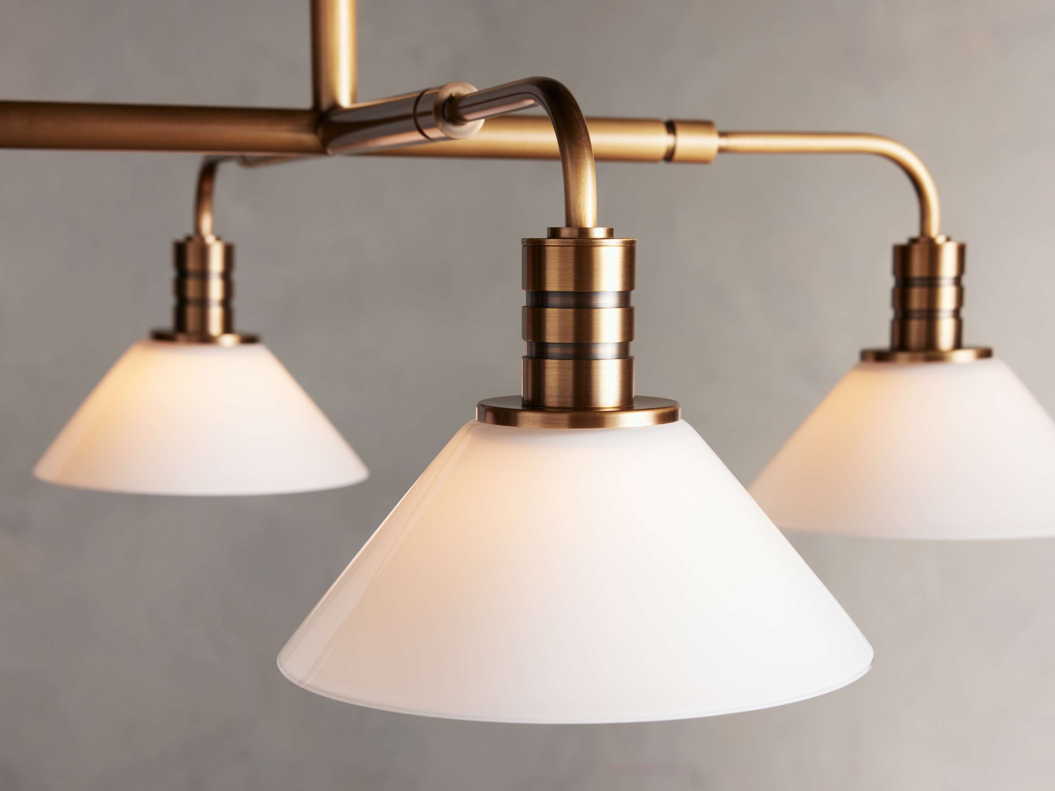 Theron Cone Shade Round Chandelier