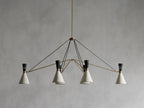 Torino Atelier Brass Linear Chandelier