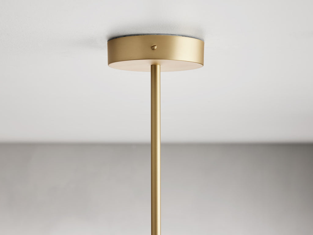 Torino Atelier Brass Linear Chandelier