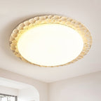 Travara Stone Halo Ceiling Light