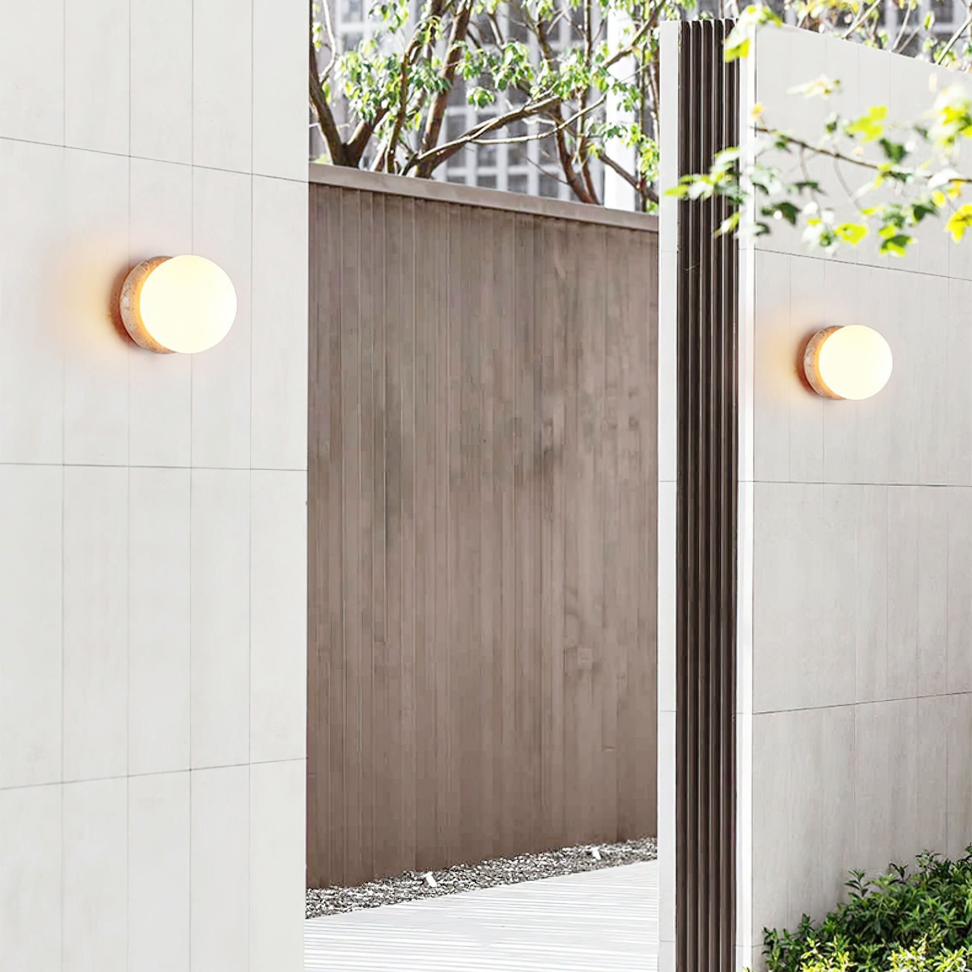 Travara Stone Wall Sconce