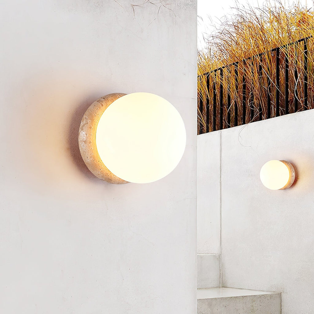 Travara Stone Wall Sconce