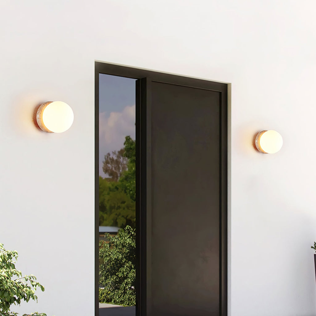 Travara Stone Wall Sconce
