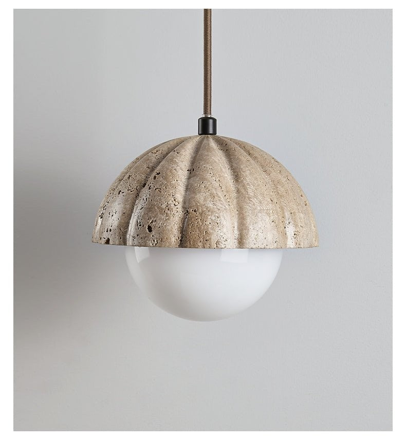Travaro Stone Orb Pendant
