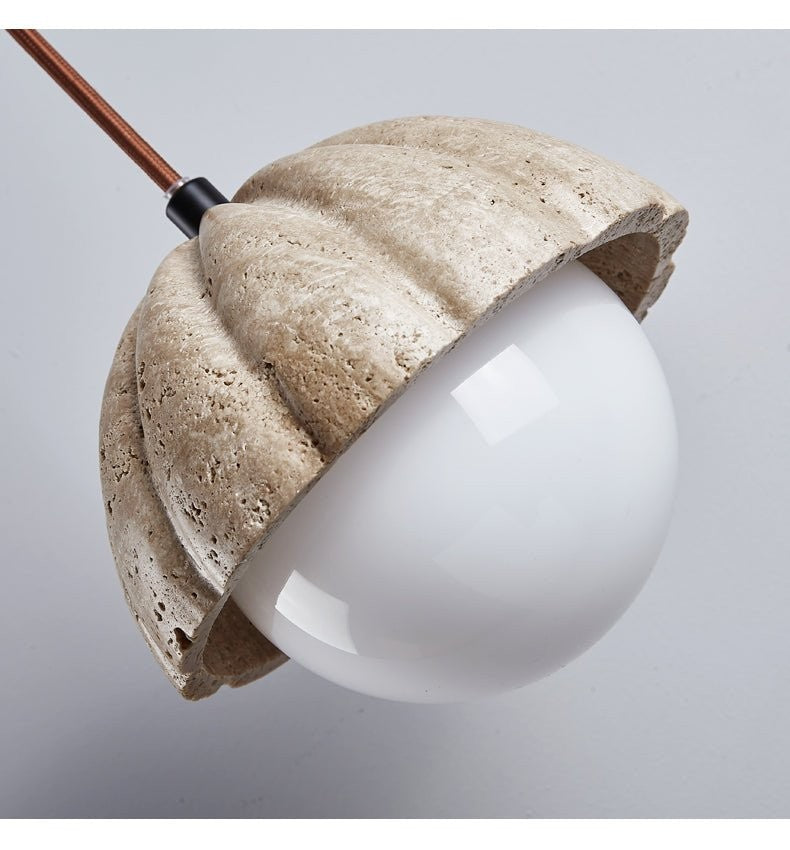 Travaro Stone Orb Pendant