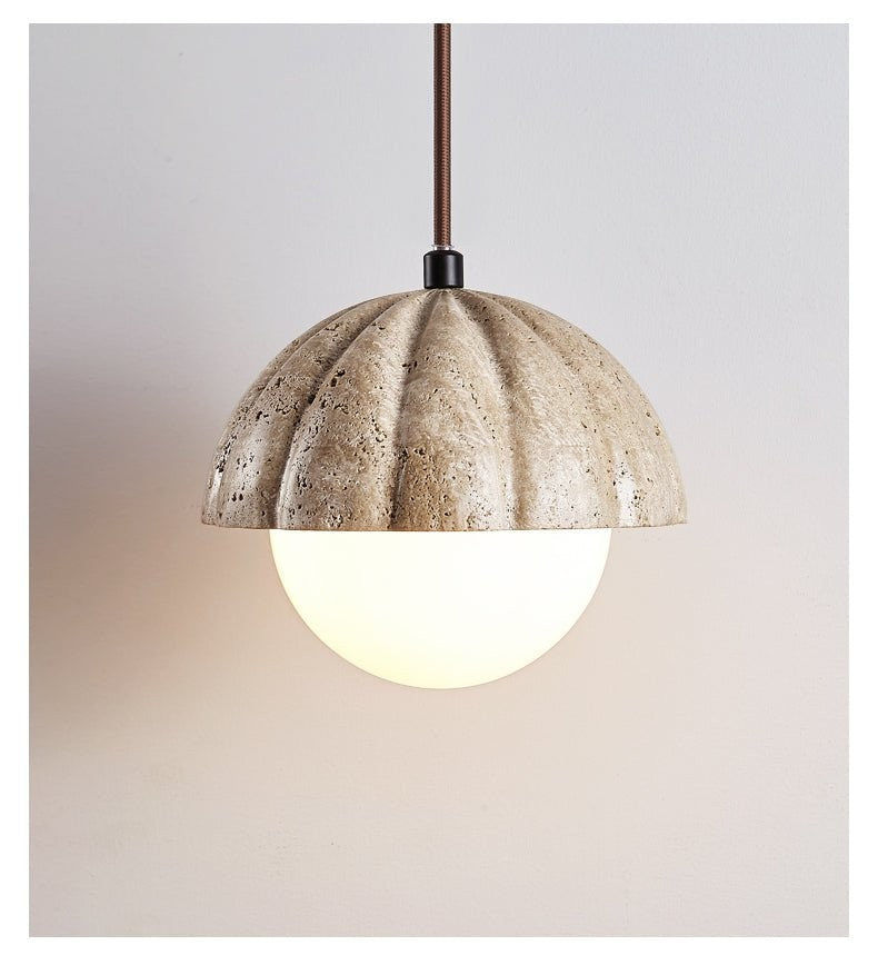 Travaro Stone Orb Pendant