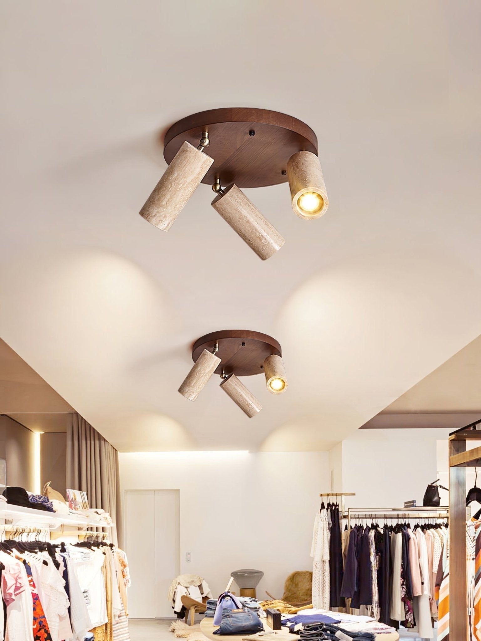 Travera Stone Beam Ceiling Spotlight