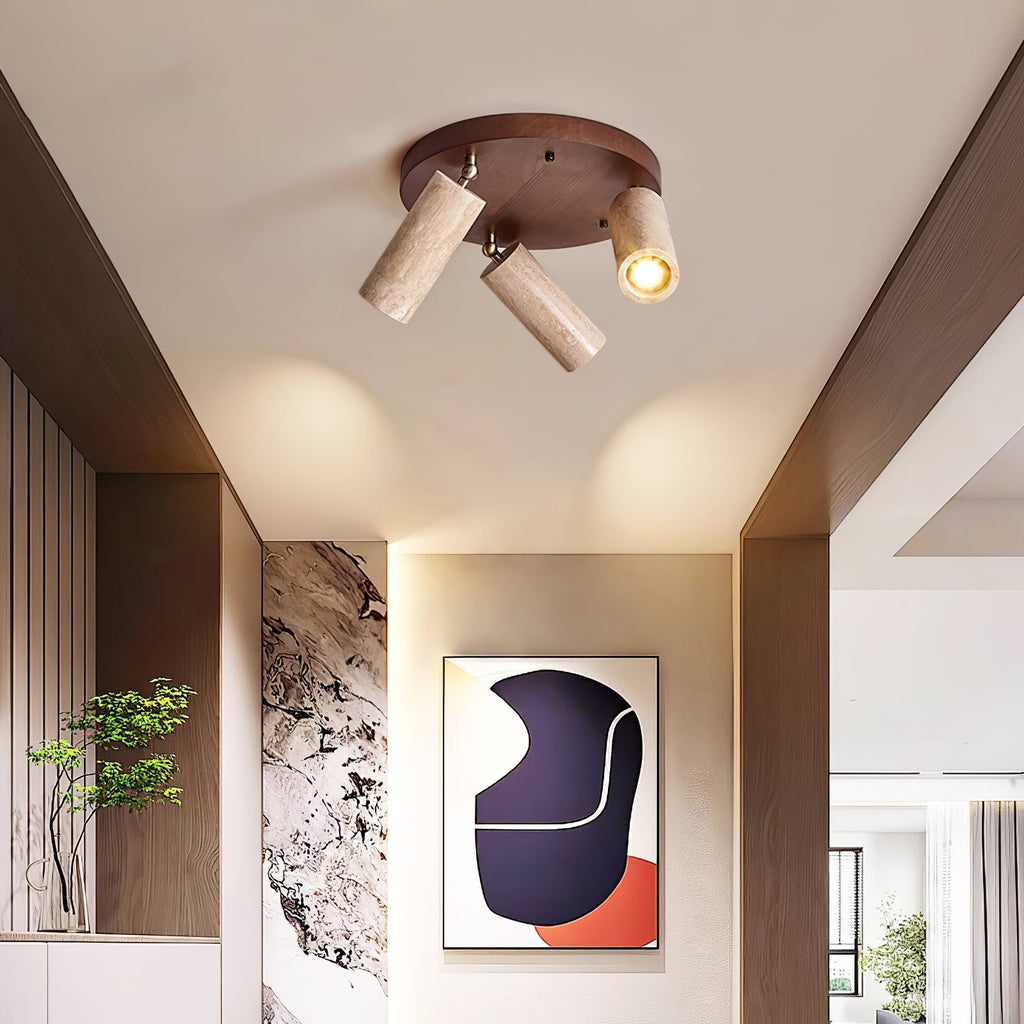 Travera Stone Beam Ceiling Spotlight